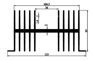 DEF38 heatsink Deltour. Bekijk complete aanbod geëxtrudeerde of bijzondere heatsinks en bewerkingen. Vrijwel alle heatsinks op voorraad. ISO 9001 certified