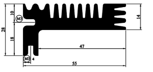 DEF94 heatsink Deltour. Bekijk complete aanbod geëxtrudeerde of bijzondere heatsinks en bewerkingen. Vrijwel alle heatsinks op voorraad. ISO 9001 certified