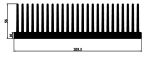 DEF122 heatsink Deltour. Bekijk complete aanbod geëxtrudeerde of bijzondere heatsinks en bewerkingen. Vrijwel alle heatsinks op voorraad. ISO 9001 certified