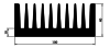 DEF68 heatsink Deltour. Bekijk complete aanbod geëxtrudeerde of bijzondere heatsinks en bewerkingen. Vrijwel alle heatsinks op voorraad. ISO 9001 certified