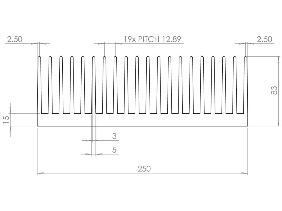 DEF146 heatsink Deltour. Bekijk complete aanbod geëxtrudeerde of bijzondere heatsinks en bewerkingen. Vrijwel alle heatsinks op voorraad. ISO 9001 certified