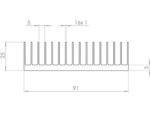 DEF161 heatsink Deltour. Bekijk complete aanbod geëxtrudeerde of bijzondere heatsinks en bewerkingen. Vrijwel alle heatsinks op voorraad. ISO 9001 certified